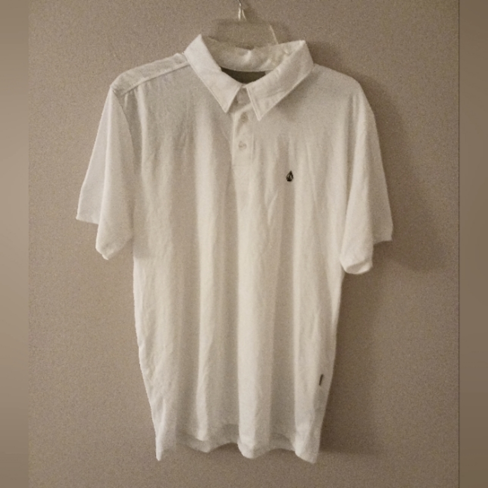 Volcom Polo Tee S White